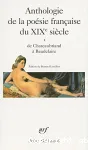 Anthologie de la poésie française du XIXè siècle